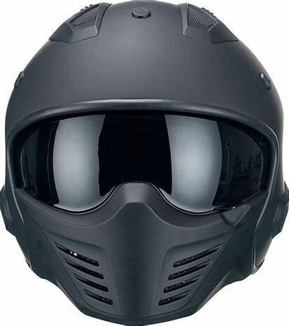 HELM VITO JET BRUZANO MAT ZWART