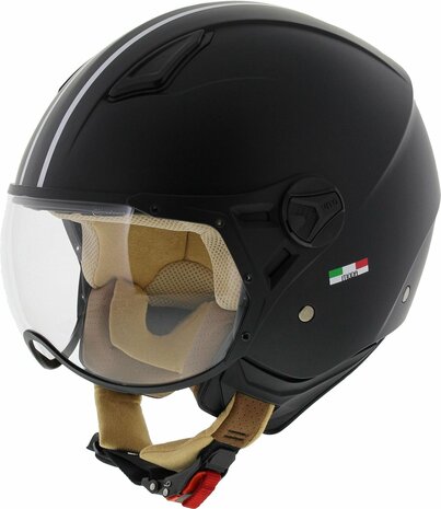 HELM VITO JET MODA MAT BLACK