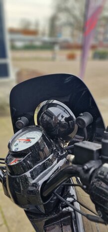 Vespa LXV custom Black Flakes - Snorscooter