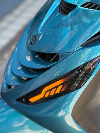 Piaggio Bromscooter Zip - GLOSSY AZURE AMETHYST GREEN