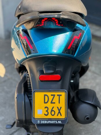 Piaggio Bromscooter Zip - GLOSSY AZURE AMETHYST GREEN