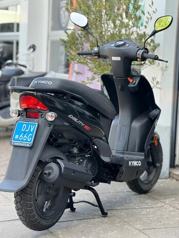 Kymco Snorscooter Agility Fat 12&quot; FR Lang - Glossy Black