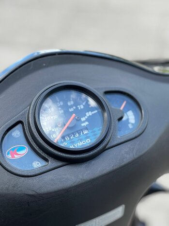 Kymco Snorscooter Agility Fat 12&quot; FR Lang - Glossy Black