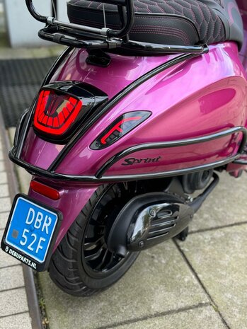   Vespa Snorscooter Sprint 4T - CUSTOM PAINT &quot;Pink Passion&quot; Full option