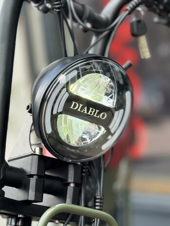 Diablo X1 mat groen prachtige occasion