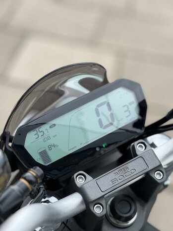Super SOCO Bromscooter TS - Artic White