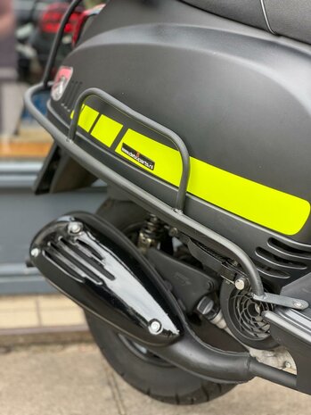 AGM Snorscooter VX50 E4 - Matt Black with Yellow