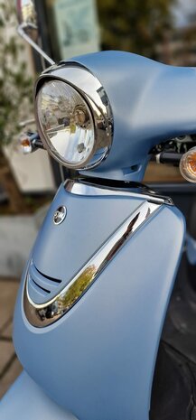 Sym Allo GT Alfa Romeo Azzuro Nuvola Blue  - Bromscooter 