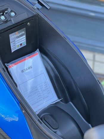 SYM Snorscooter Orbit III - Ice Blue