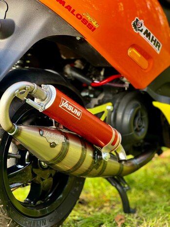 Piaggio Snorscooter Zip 4T - Malossi SP vs Yasuni 