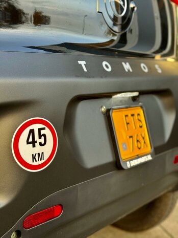 Tomos EC01 - Brommobiel 45km/u - ZGAN