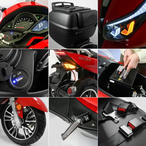 Rolektro Maximus MX3+ Scootmobiel (Dubbele Accu)