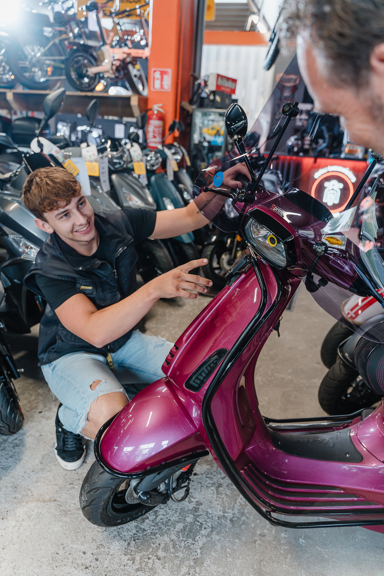 scooter laten spuiten enschede