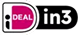 Logo van iDEAL in3, betaalmethode voor gespreid betalen in drie termijnen.