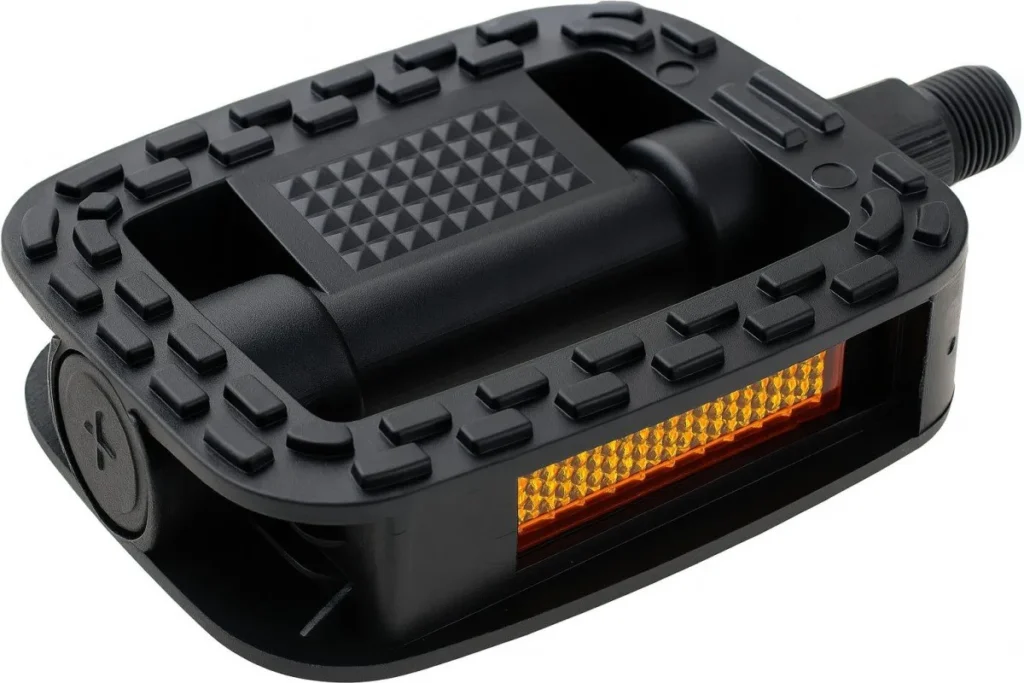 Pedaalset Comfort anti-slip - zwart