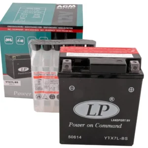 Accu Landport YTX7L-BS AGM (12V/6A)