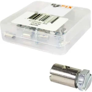 Nippel schroef gaskabel 6x9mm 25pcs