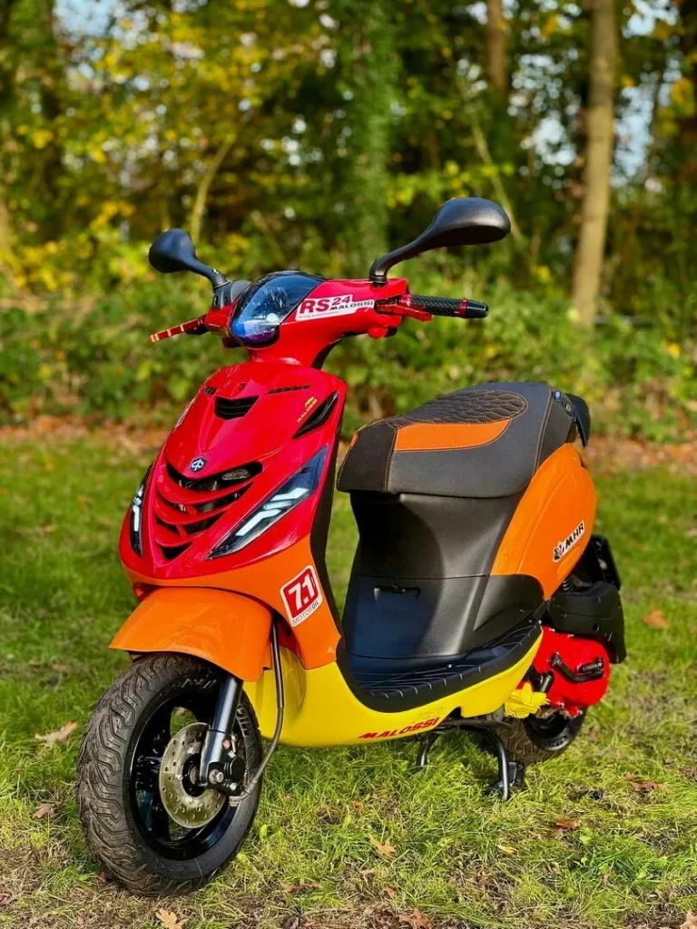 Piaggio Zip 4T 1-cilinder, 4-takt, luchtgekoeld Malossi 2017