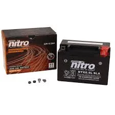 Accu nitro ntx6.5l-bs sla/gel agm Caferacer, hanway, mash