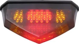 Achterlicht DMP led + knipperlichten smoke senda drd pro