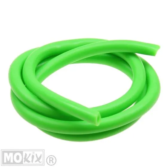 Benzineslang 5x8 neon groen nbr 100cm