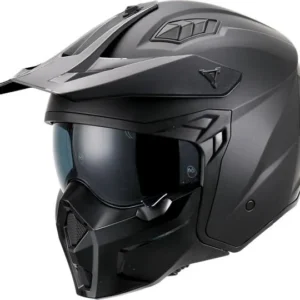 Helm Vito jet predator mat zwart xxl