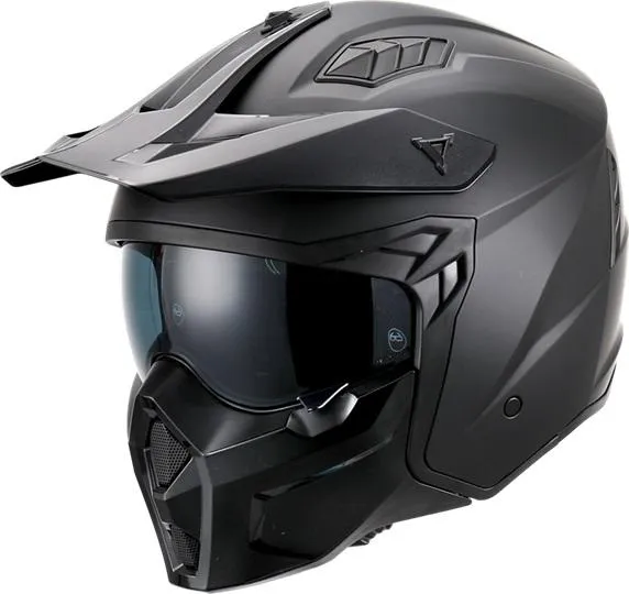 Helm Vito jet predator mat zwart xxl