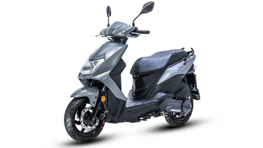 SYM Orbit III M4 E5 1-cilinder, 4-takt, luchtgekoeld, injectie Stealth Grey 2024