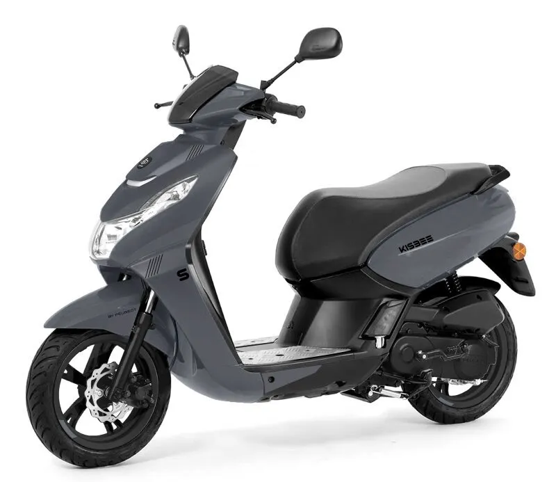 Peugeot Kisbee Sport M5 E5+ 1-cilinder, 4-takt, vloeistofgekoeld, injectie Meteor Grey 2025