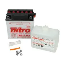Accu nitro nb9-b/yb9-b et4, fly 4t, liberty 4t, lx 4t, lxv, runner, runner 125cc,