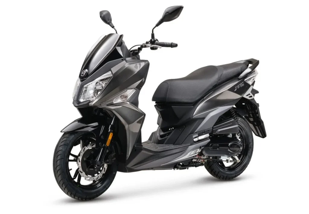 SYM Jet 14 M5 E5+ 1-cilinder, 4-takt, luchtgekoeld, injectie Bronze Grey 2025