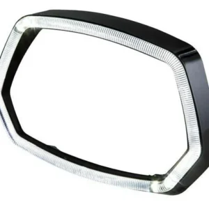 Led koplamprand Aplus passend op vespa sprint - glans zwart