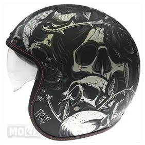 Helm le mans ii sv s breakout mat grijs l