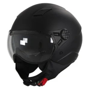 Helmet Vito jet double visor lavori - matt black xl