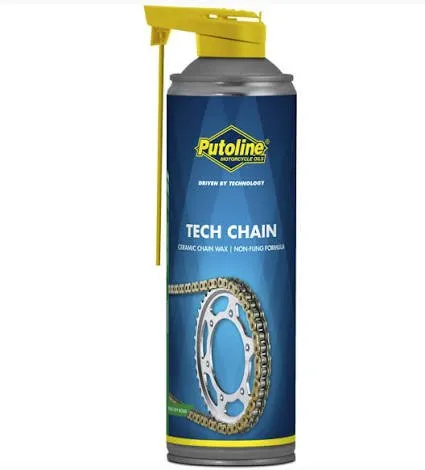 Kettingspray putoline keramisch white 500mL spuitbus 70367