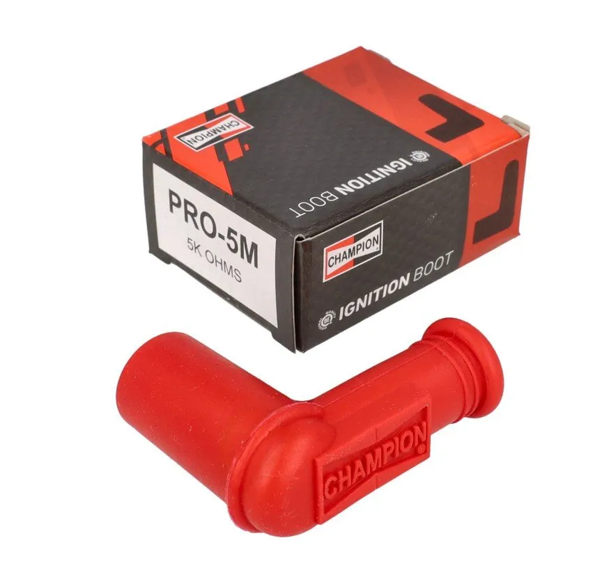 Bougiekap champion PR05M waterdicht silicone (klein gat) rood