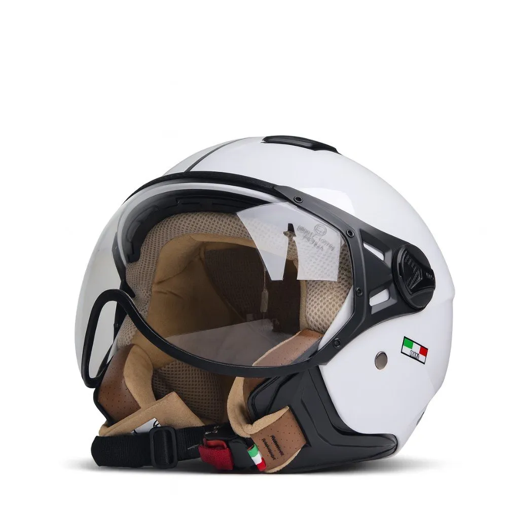 Helm vito jet moda wit s