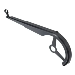 Kettingrand + steun compleet V8 - V20 zwart fatbike