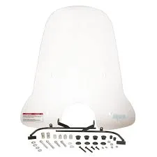Windscherm DMP met bevestigingsset hoog sym 73cm helder fiddle, fiddle 2