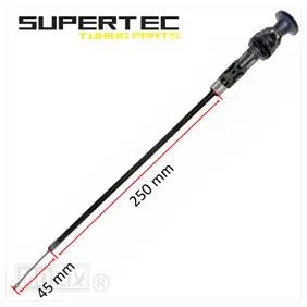 Kabel choke uni + knop compleet vast Supertec