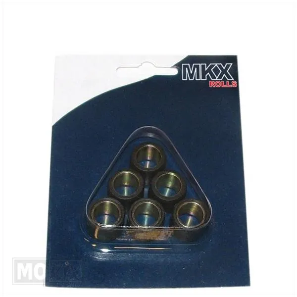Rollenset (6) 16x13 Mkx 7.0gr