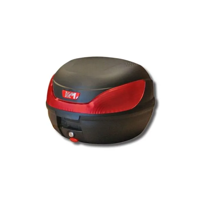 Topkoffer Kxm rr 32l zwart 43x41x31.5cm