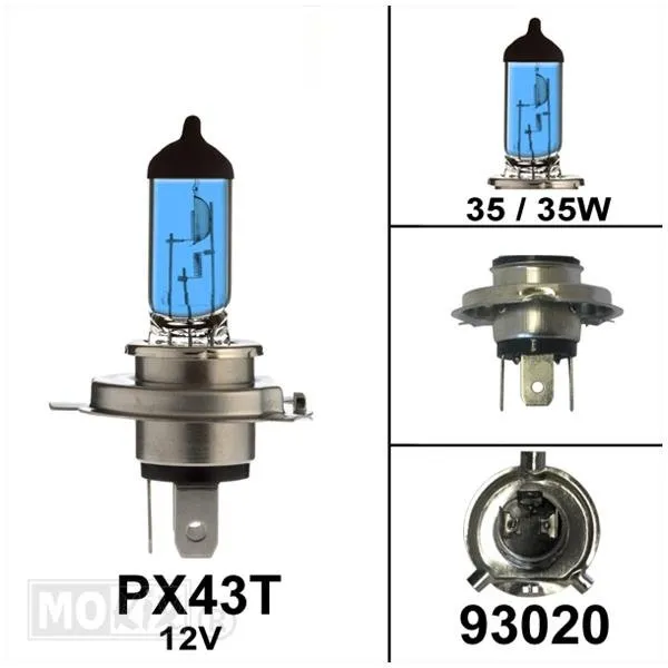 Lamp px43t 12v 35/35w hs1 blauw (1)