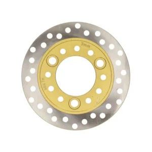 Remschijf DMP 3-gaats rvs voor 160mm mio, sfx, sym dd 2t
