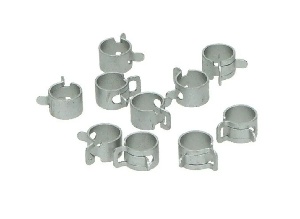 Knijpklem benzineslang 8mm 10pcs