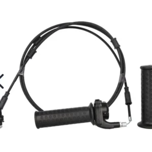 Gashendel Piaggio origineel + kabel euro-4/5 compleet zip 4t 1c004734