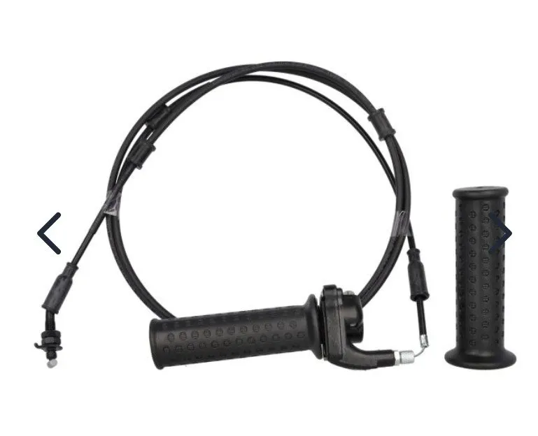 Gashendel Piaggio origineel + kabel euro-4/5 compleet zip 4t 1c004734