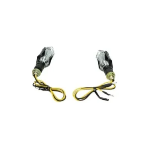 Knipperlichtset DMP led mini 12 leds matrix (verloop) bromfiets/motor zwart beta rr50