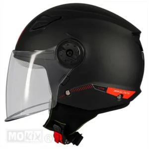 Helm lite kids solid mat zwart (xxxs) s