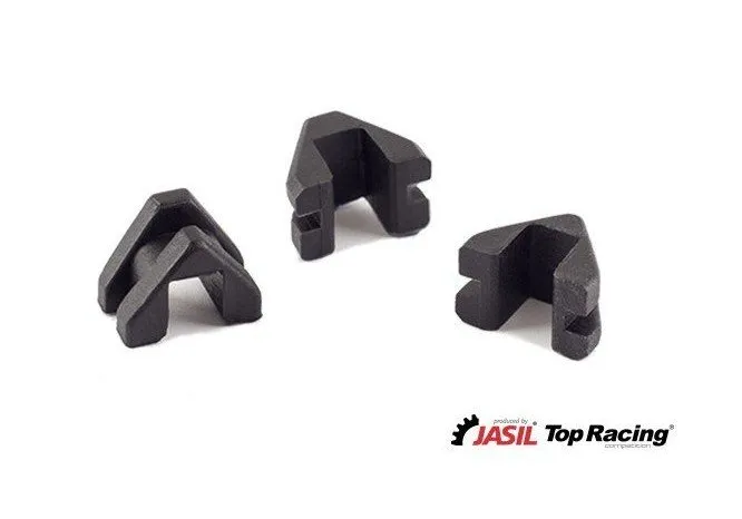 Geleiderubberset top racing varioramplaat NG (made in EU) 3 stuks scooter
